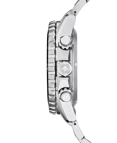 Eco-Drive Men's Chronograph Promaster Diver Stainless Steel Bracelet Watch 46mm-Silver - CITIZEN (1)