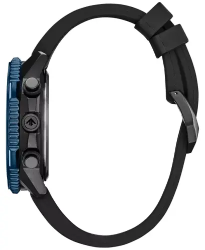 Eco-Drive Men's Chronograph Promaster Sky Black Strap Watch 46mm-Black - 2