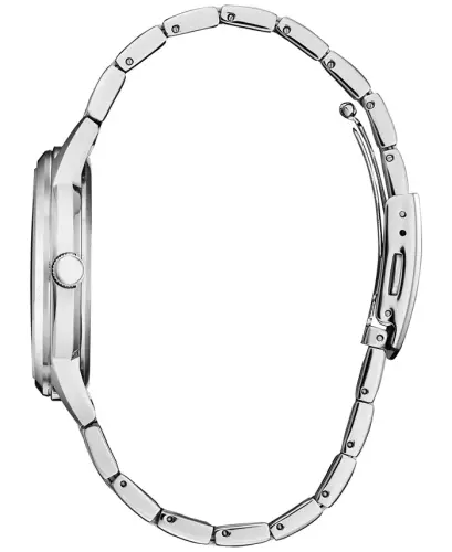 Eco-Drive Men's Classic Stainless Steel Bracelet Watch 40mm-Silver-tone - CITIZEN (1)