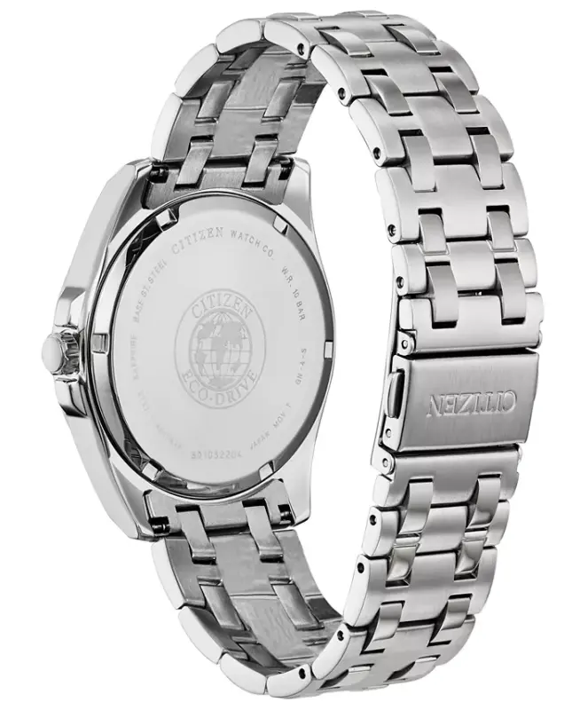 Eco-Drive Men's Corso Stainless Steel Bracelet Watch 41mm-Silver - 4