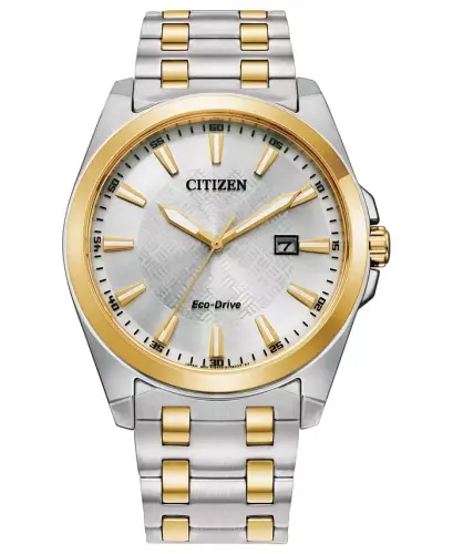 Eco-Drive Men's Corso Two-Tone Stainless Steel Bracelet Watch 41mm-Two-tone - 1
