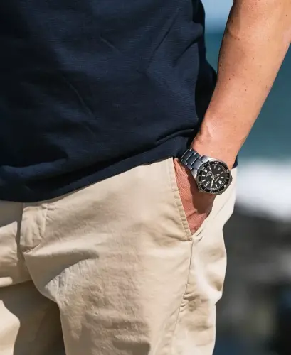 Eco-Drive Men's Promaster Diver Super Titanium Bracelet Watch 44mm - 4