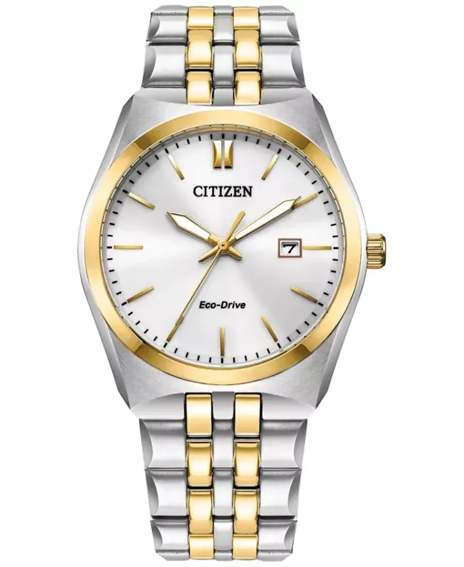Eco-Drive Men's Corso Two-Tone Stainless Steel Bracelet Watch 40mm-Two-tone - 1