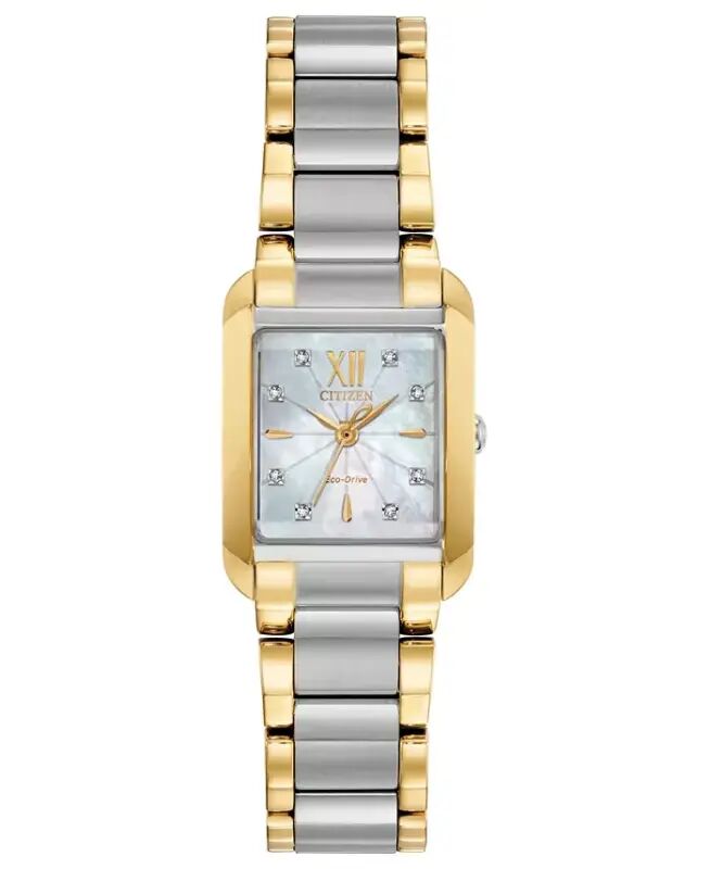 Eco-Drive Women's Bianca Diamond-Accent Two-Tone Stainless Steel Bracelet Watch 22mm-Two Tone - 1