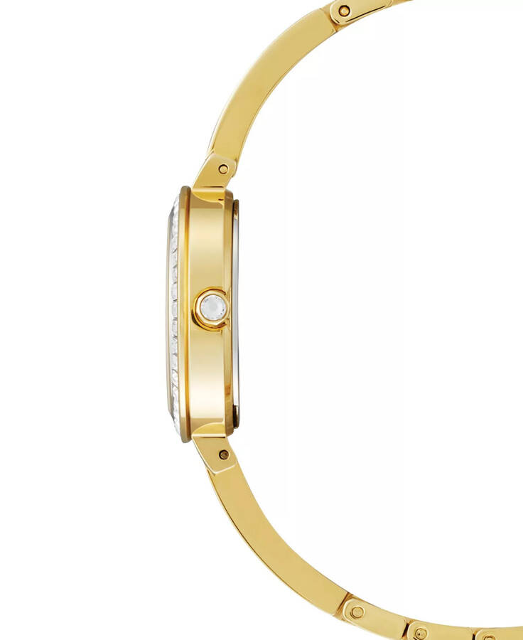 Eco-Drive Women's Gold-Tone Stainless Steel & Crystal Bangle Bracelet Watch 25mm Gold-tone - 3