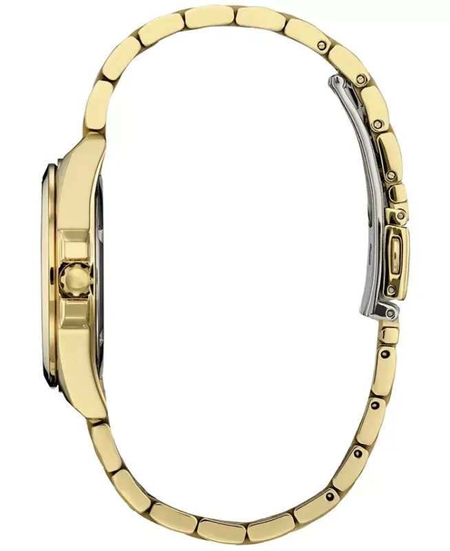 Eco-Drive Women's Peyten Gold-Tone Stainless Steel Bracelet Watch 33mm-Gold-tone - 2