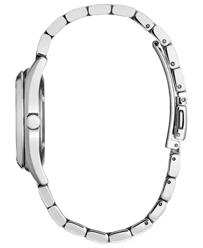 Eco-Drive Women's Sport Luxury Diamond Accent Stainless Steel Bracelet Watch 33mm-Silver-tone - CITIZEN (1)