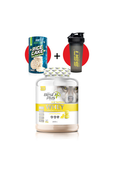 Eco Tactical Whey 2000 g (LEMON MACARONI) Protein Powder - 7