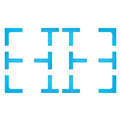 Eco Walker Court Lines Marker Kit Throw Down Markers Create Your Own Mini Pickleball Tennis Court - 1