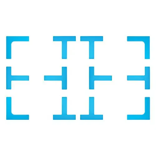 Eco Walker Court Line Marker Kit Throw Down Markers Create Your Own Mini Pickleball Tennis Court - 1