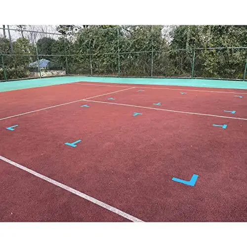 Eco Walker Court Line Marker Kit Throw Down Markers Create Your Own Mini Pickleball Tennis Court - 6