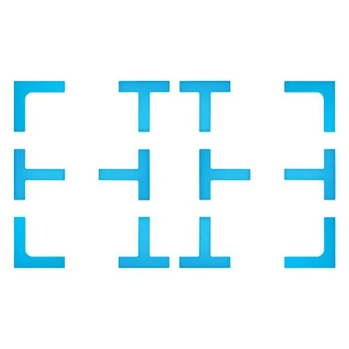 Eco Walker Court Lines Marker Kit бросает маркеры Создайте свой собственный мини-корт для пиклбола и тенниса 