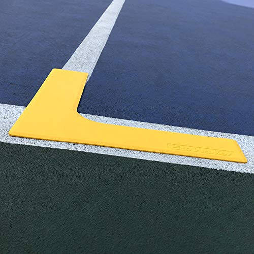 Eco Walker Court Lines Marker Kit Throw Down Markers Create Your Own Mini Pickleball Tennis Court - 10