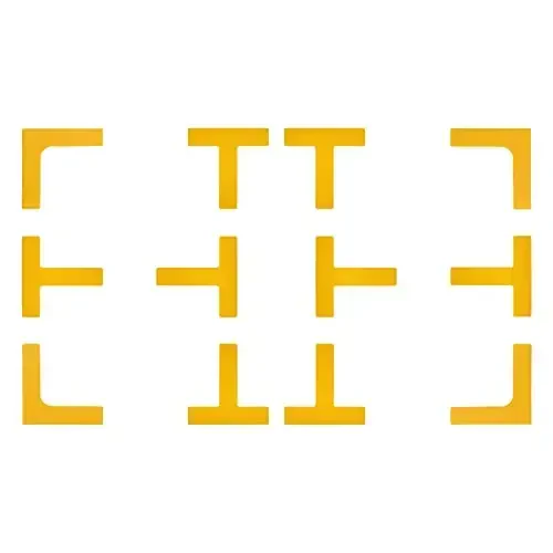 Eco Walker Court Lines Marker Kit Throw Down Markers Create Your Own Mini Pickleball Tennis Court 