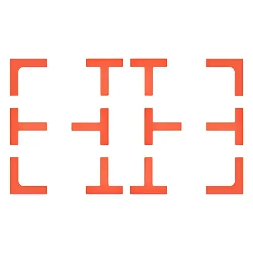 Eco Walker Court Lines Marker Kit Throw Down Markers Create Your Own Mini Pickleball Tennis Court 