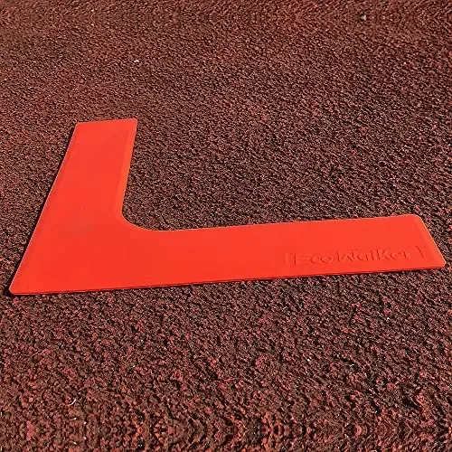 Eco Walker Court Lines Marker Kit Throw Down Markers Create Your Own Mini Pickleball Tennis Court - 4