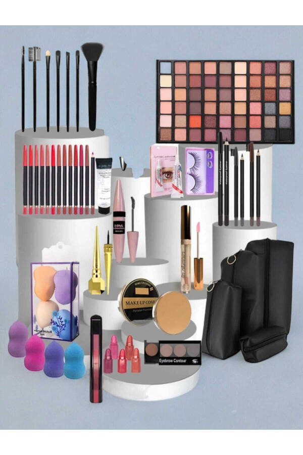 Economic 30 Piece Makeup Set TAN - 2