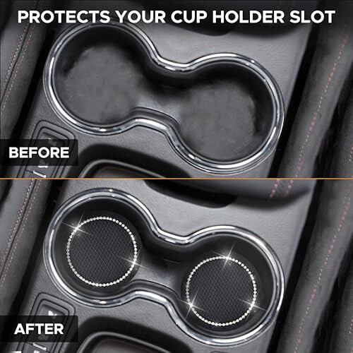 EcoNour Car Cup Coasters (2 Pack) - ECONOUR (1)