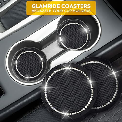 EcoNour Car Cup Coasters (2 Pack) - 4