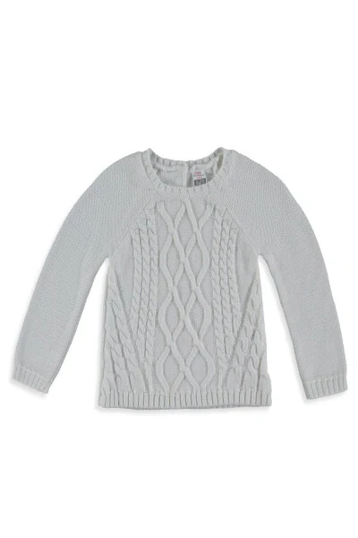 Ecru Baby Girl Sweater 7K0035Z1 - 3