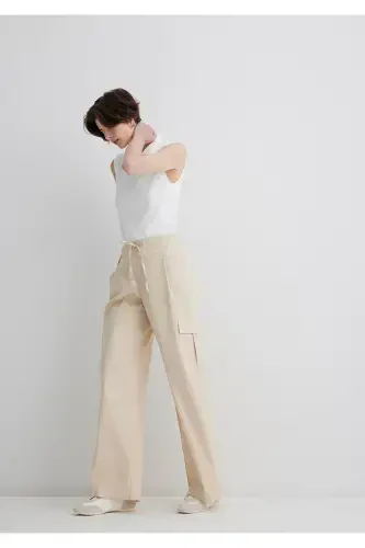 Ecru Pants 1011078-70003 - 3
