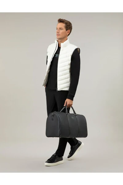 Ecru puffer vest - CACHAREL