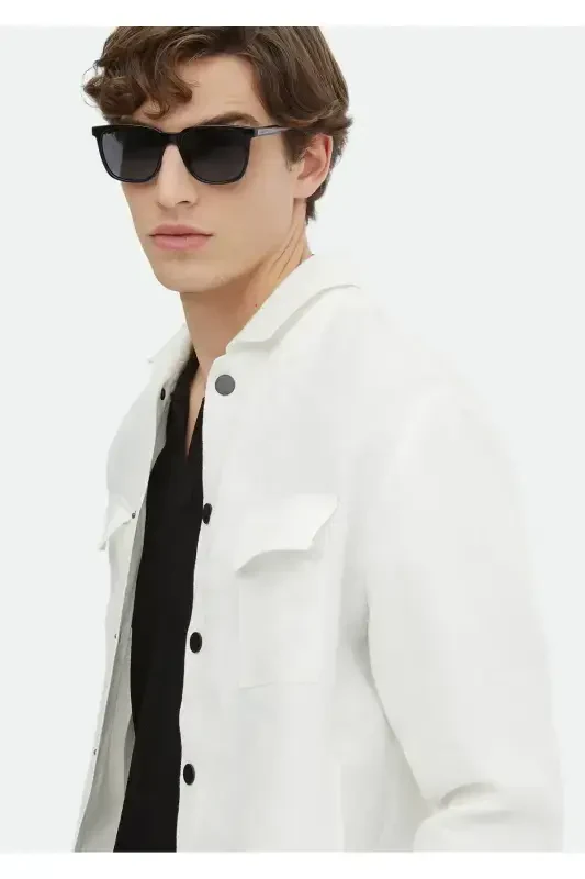 Ecru Shirt Jacket - 3