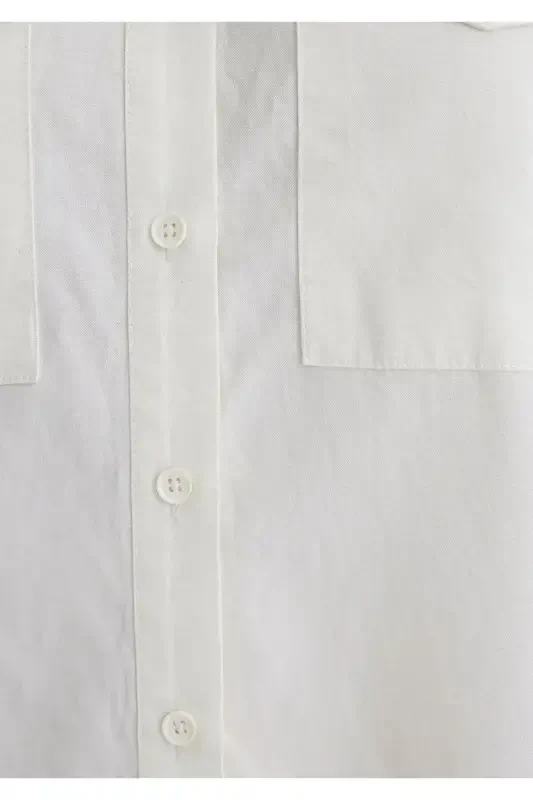 Ecru Shirt Loose Fit 1211266-70 - 6