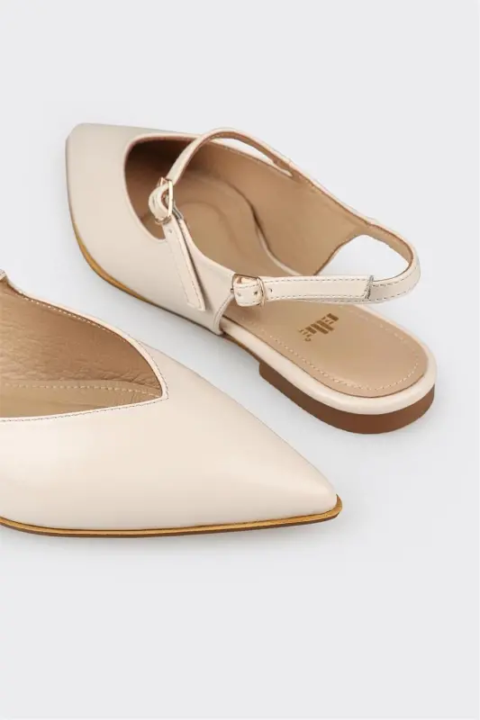 Ecru Women's Casual Shoe-Ecru - 5