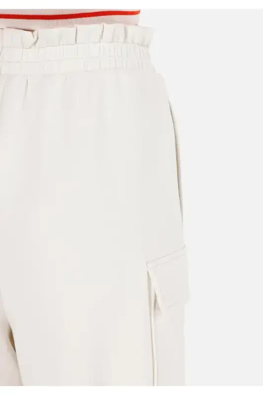 Ecru women's shorts - 6