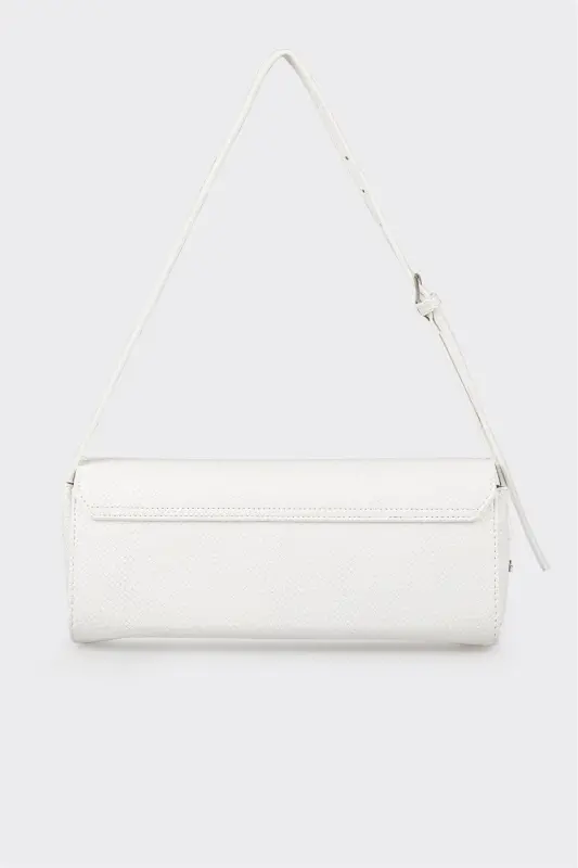 Ecru Women's Shoulder Bag-Ecru - 2
