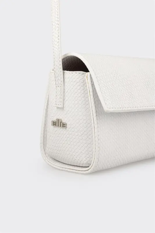 Ecru Women's Shoulder Bag-Ecru - 4