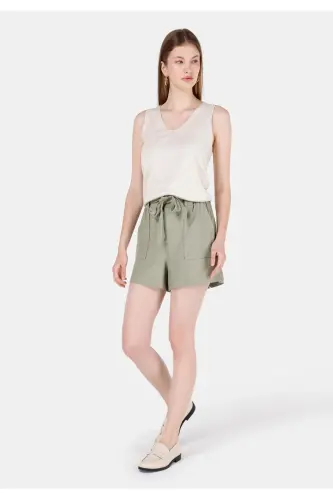 Ecru women's sweater - 3