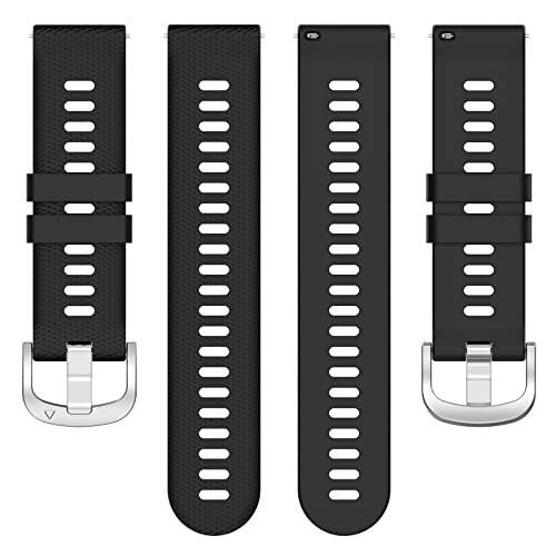 ECSEM Bands Compatible for AviiHoug H23 Band Soft Silicone Waterproof Adjustable Sport Watch Strap Replacement Wristbands for AviiHoug H23 Smartwatch for Men Women - 7