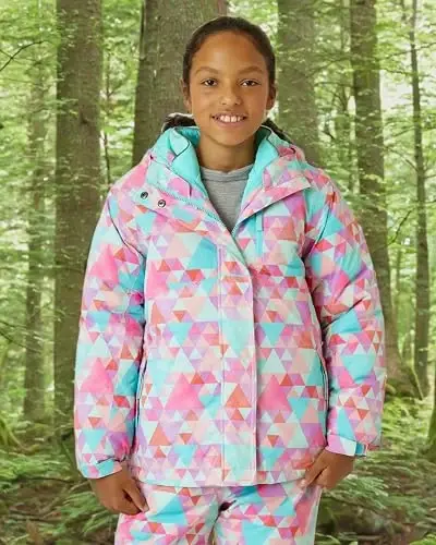 Eddie Bauer bolalar chang'i kurtkasi - O'g'il va qizlar uchun yechib olinadigan qobiqli kurtkali suv o'tkazmaydigan 3-in-1 izolyatsiyalangan palto (3-16) - 7