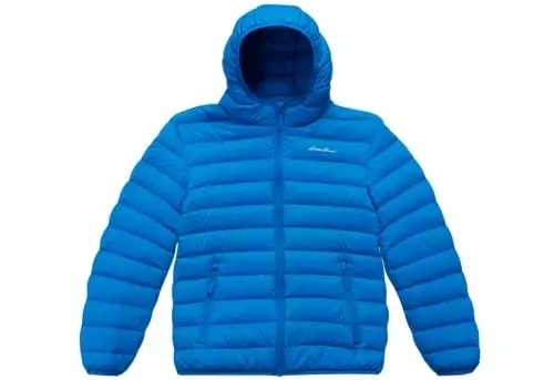 Eddie Bauer Boys' Jacket - CirrusLite Weather Resistant Down Coat for Boys - Insulated Quilted Bubble Puffer (3-20) - EDDIE BAUER (1)