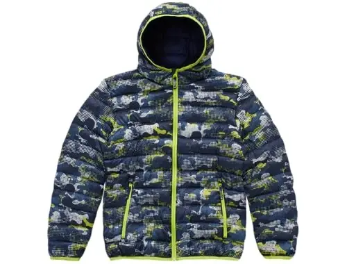 Eddie Bauer Boys' Jacket - CirrusLite Weather Resistant Down Coat for Boys - Insulated Quilted Bubble Puffer (3-20) - MODAZONE (1)
