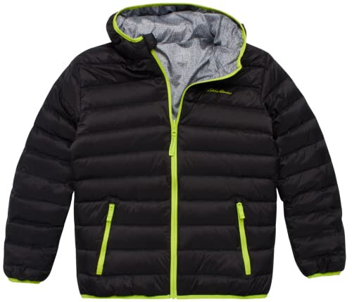 Eddie Bauer Kids' Reversible Jacket - Weather Resistant Quilted Down Coat for Boys and Girls (3-20) - 2