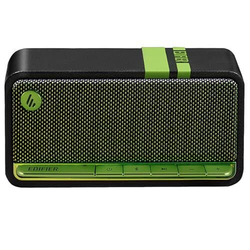 Edifier Retro Yog'och Bluetooth Karnay, 20 Vt Stereo Ovozli Simsiz Ko'chma Karnay, Vintaj Dekorativ Karnay, AUX, USB Ovoz Karta, Micro SD Qora - 6