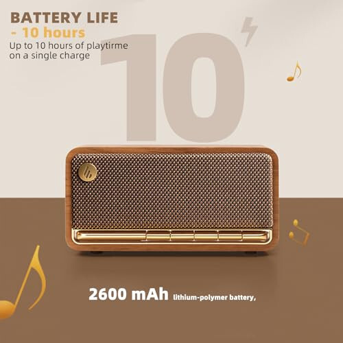 Edifier Retro Yog'och Bluetooth Karnay, 20Vt Stereo Ovozli Simsiz Ko'chma Karnay, AUX Kirishli Vintaj Dekorativ Karnay, USB Ovoz Karta, Mikro SD Jigarrang - Edifier (1)