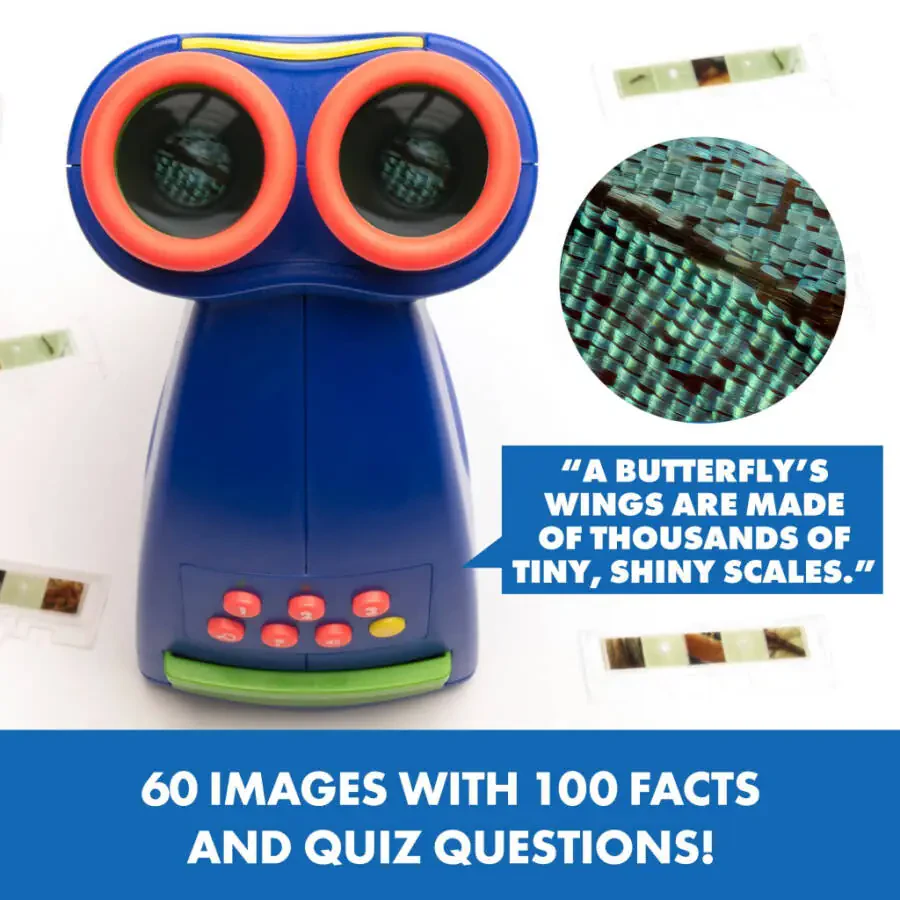 Educational Insights GeoSafari Jr. Talking Microscope STEM & Science Toy for Children Ages 3+ - 2