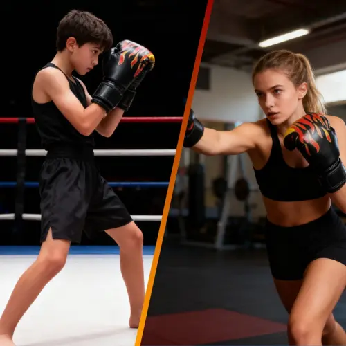 EEEkit Teenager Boxing Gloves, Cartoon PU Leather Sparring Grapple Punch Training Gloves 3oz, 12-18 ёшга мос - 5