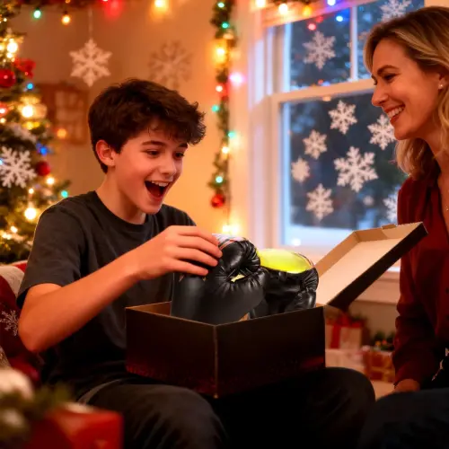 EEEkit Teenager Boxing Gloves, Cartoon PU Leather Sparring Grapple Punch Training Gloves 3oz, Fit 12 to 18 YR - 4