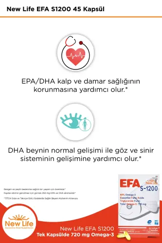 Efa S-1200 Omega-3 45 Kapsula - 3