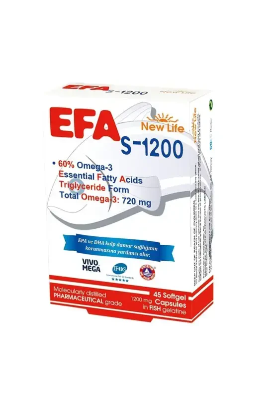 Efa S-1200 Omega-3 45 Kapsula - 1