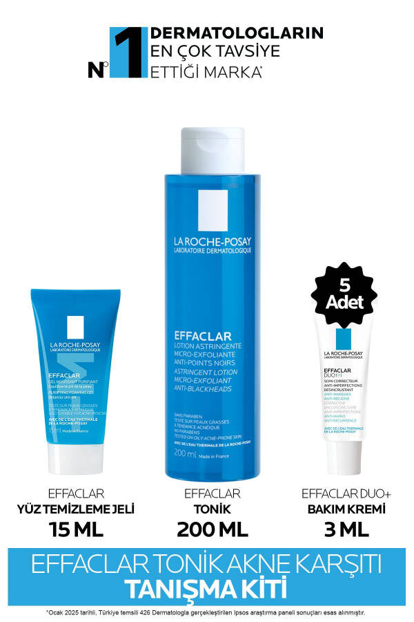Effaclar Acne-Fighting Starter Kit for Oily and Acne-Prone Skin - 1