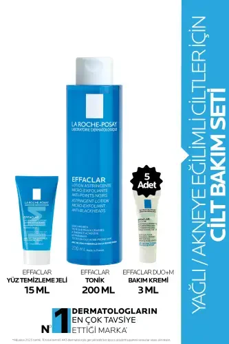 Effaclar Acne-Fighting Starter Kit for Oily and Acne-Prone Skin - 3