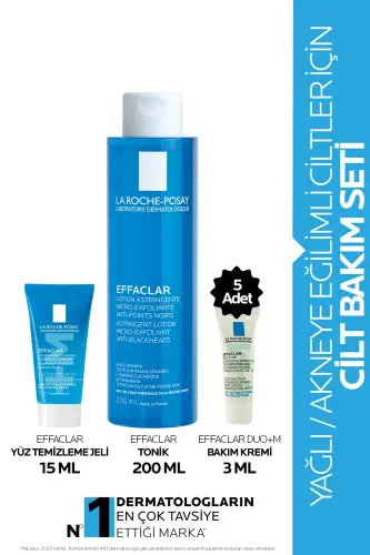 Effaclar Acne-Fighting Starter Kit for Oily and Acne-Prone Skin - 3