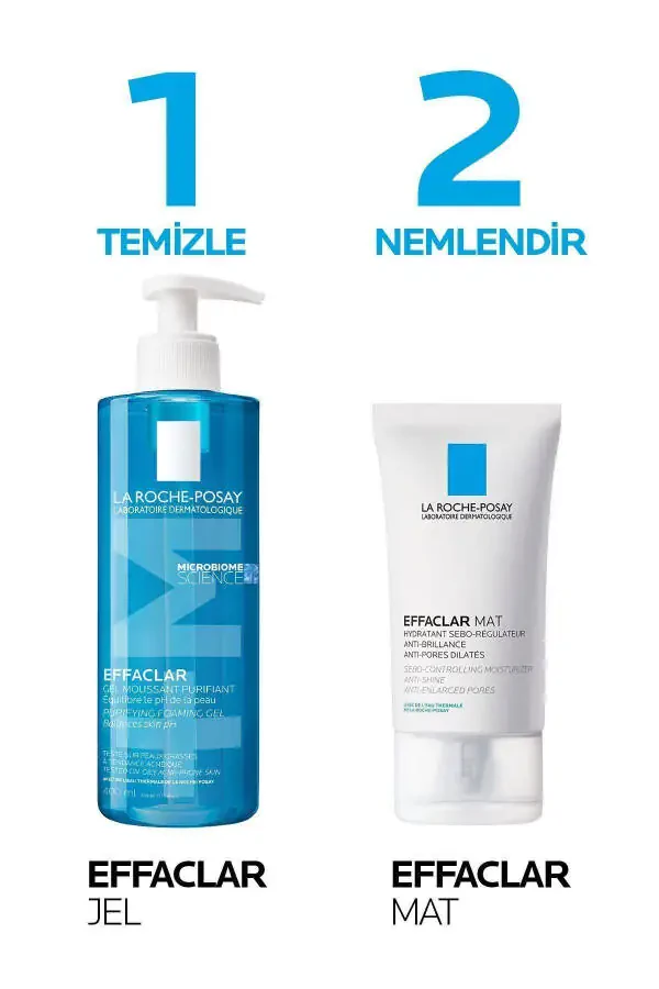 Effaclar Mat Yağlı ve Geniş Gözenekli Ciltler için Parlama Karşıtı Nemlendirici Krem 40 ml - 31