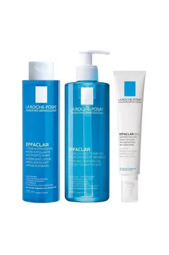 Effaclar Purifying Blackhead-Fighting Set for Oily Skin - LA ROCHE POSAY (1)
